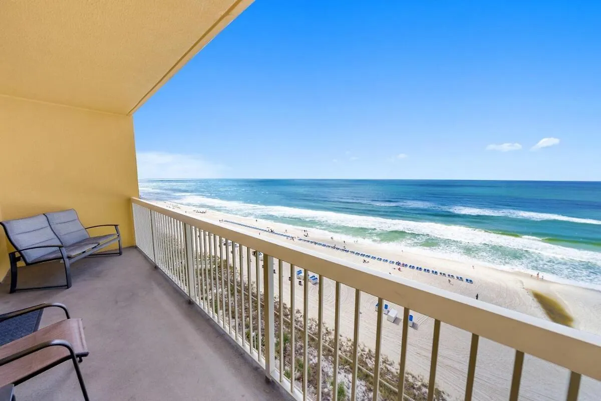 Calypso 908W Stunning Condo, Beach Front, And Immaculate Panama City Beach Apartment