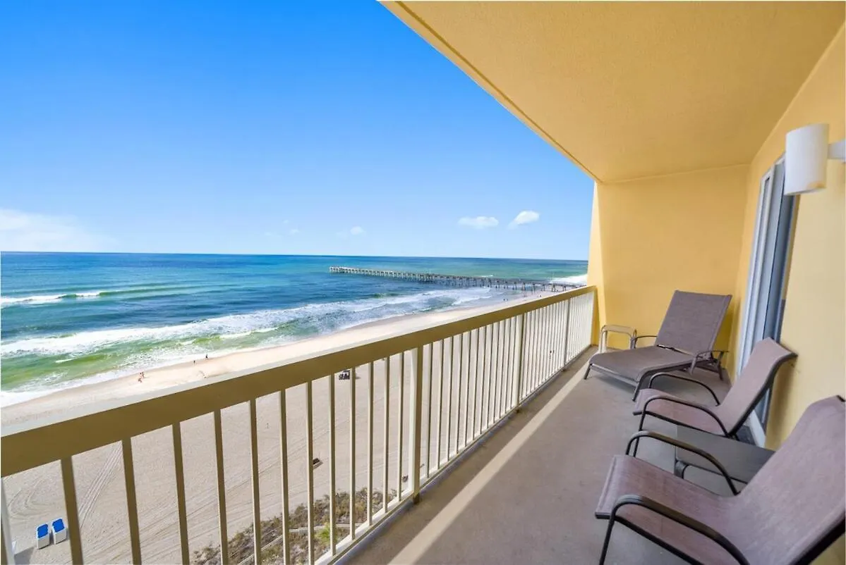 Calypso 908W Stunning Condo, Beach Front, And Immaculate Panama City Beach 0*,