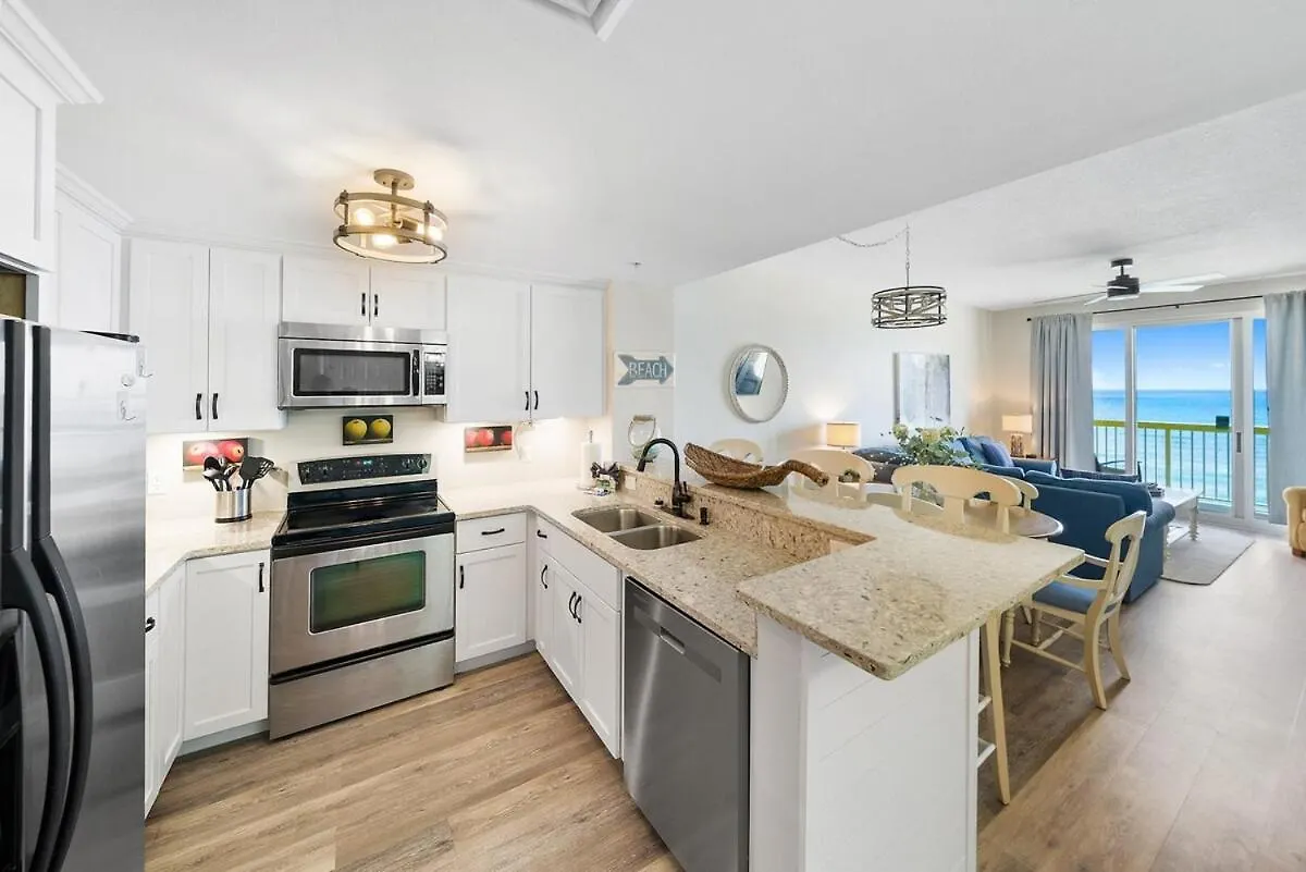 Calypso 908W Stunning Condo, Beach Front, And Immaculate Panama City Beach Apartment